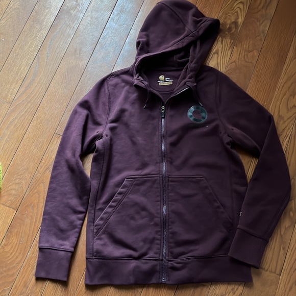 Carhartt Full zip Maroon Hoodie - Picture 3 of 16